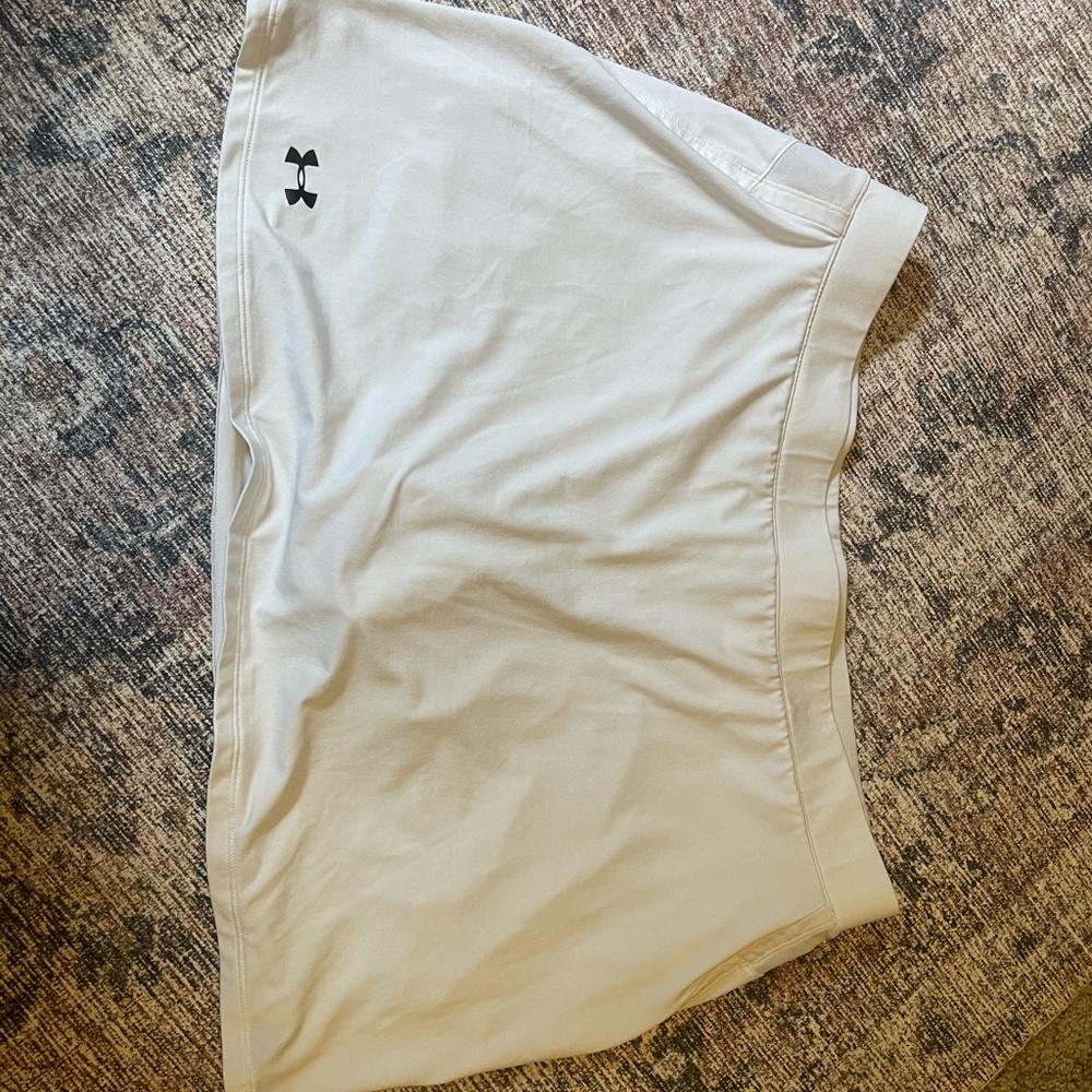 Under Armour White Tennis Skirt